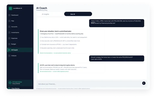 AI Coach preview